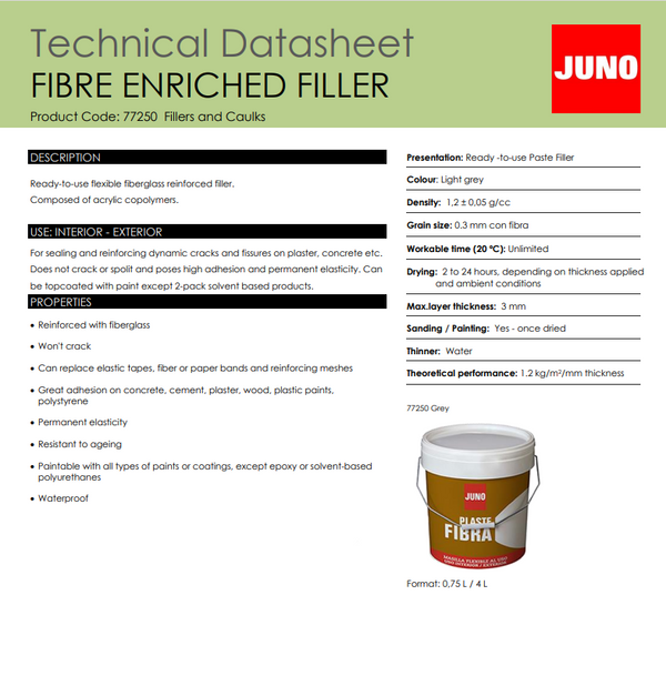 JUNO Fibre Enriched Filler 750ml - 75316