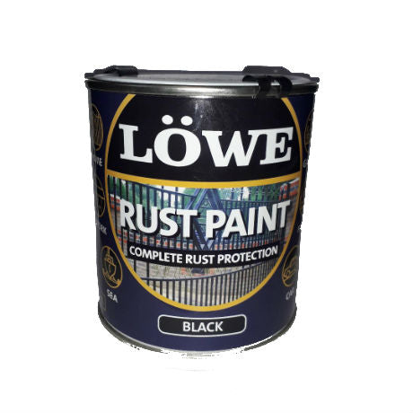 Lowe Black Rust Paint