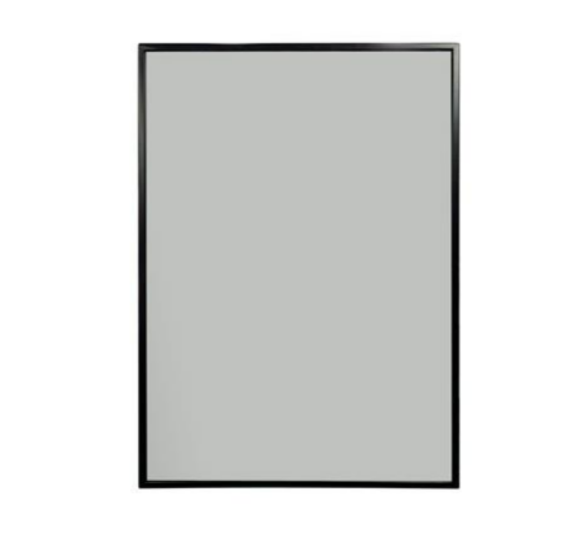 Tema Porto Black Framed Mirror - 35183
