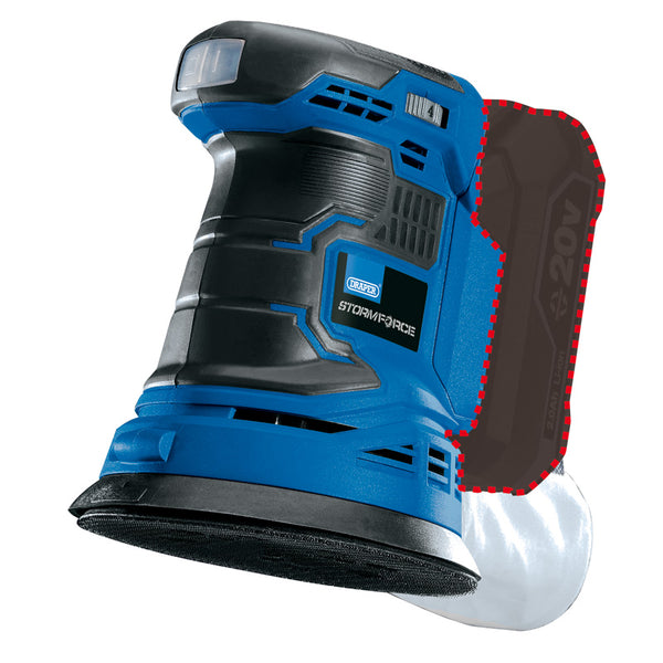 Draper Storm Force® 20V Random Orbit Sander Bare - 560291