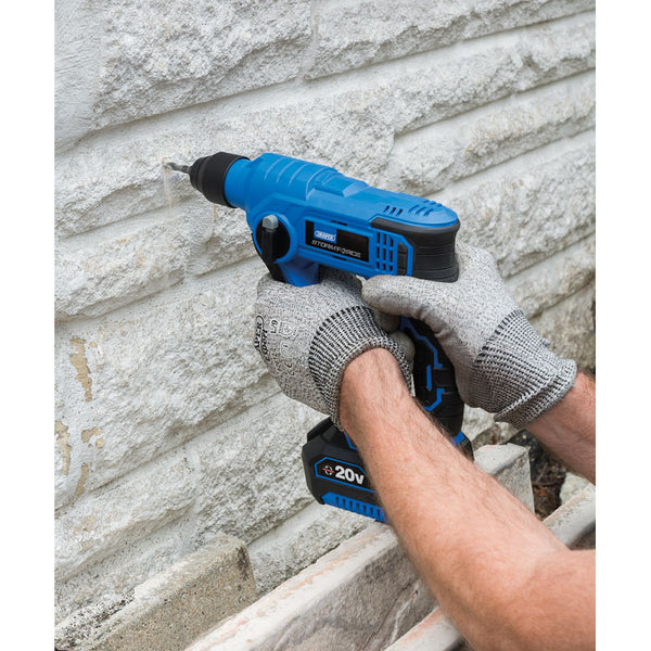 Draper Storm Force® 20V SDS+ Rotary Hammer Drill Bare - 56512