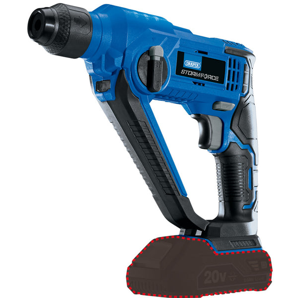 Draper Storm Force® 20V SDS+ Rotary Hammer Drill Bare - 56512