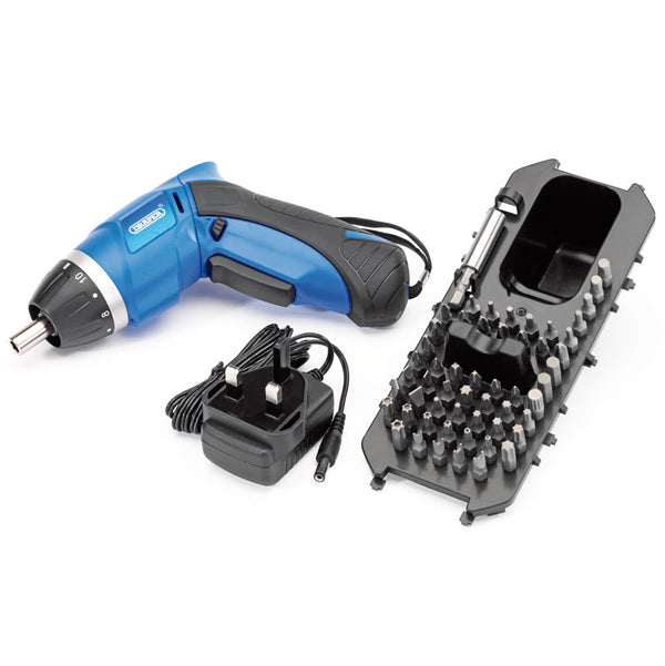 Draper Storm Force® Cordless Li-Ion Screwdriver Kit - 57437