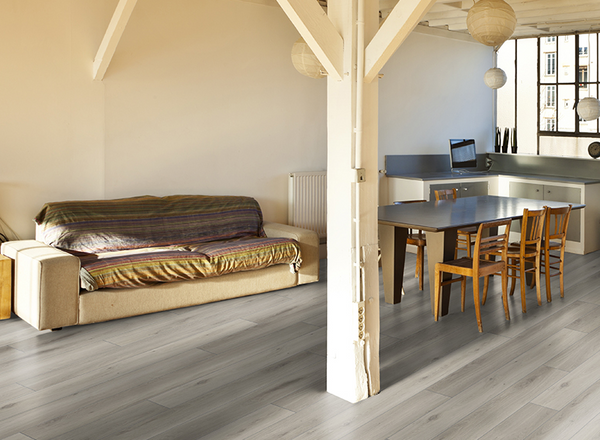 Whiteriver - 10mm Metro 4V Silver Oak AC5 Laminate Per Sq.Yd