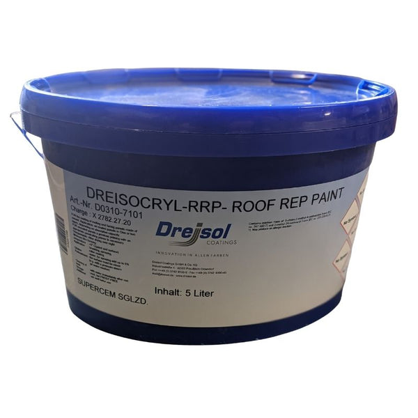 Blue Black Slate Tile Paint Dreisol Thrutone 5 Litres - 2200501