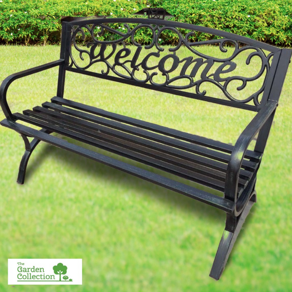 Homevalue Metal Welcome Bench - 391468