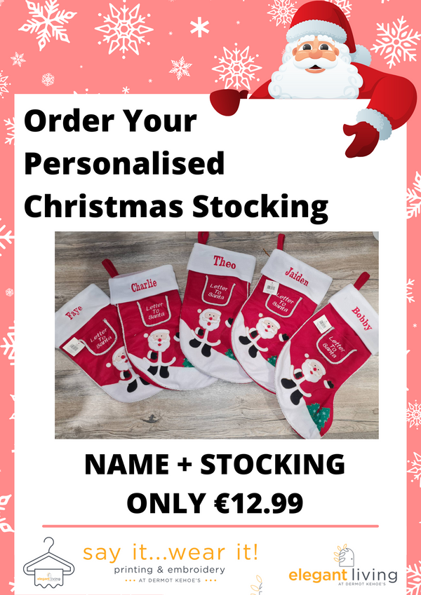 Personalised Christmas Stocking - 66025
